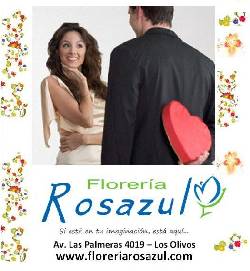 Rosazul Florerias en Los Olivos Envio de Arreglo Floral Lima, Peru