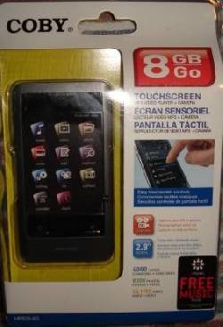 Reproductor MP3 Coby 8GB expandible (microSD) pantalla  bogota, colombia