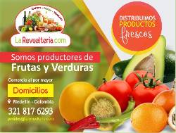 Domicilio de frutas, verduras y productos mexicanos Medellin, Colombia