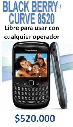 Celular BlackBerry Curve 850 Jamundi, Valle, colombia