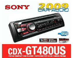 Stereo Sony Xplod 2009 Gt480us-mp3-aac- Wma-usb Co 4800322, colombia