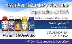 VENDO TODAS LAS VITAMINAS Y PRODUCTOS NATURALES 6041934, Colombia
