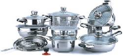 BATERIA 21 PIEZAS ACERO INOXIDABLE 18/10 POR$285.000  bogota, colombia
