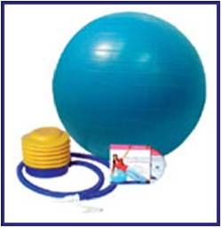 Baln Para Ejercicio, Pilates 65 Cm, + Dvd, + Bomba De  Bogot, Colombia
