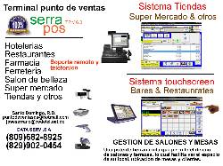 Caja registradora computarizada Santo Domingo, republica Dominicana