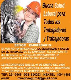 seguridad y salud empresarial lima, peru
