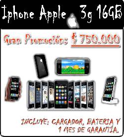 vendo iphone apple 3g 16gb Bogot, Colombia