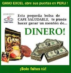 SALUD Y DINERO BEBIENDO GANO CAFE DE GANO EXCEL arequipa, Per