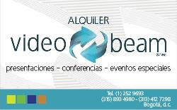 ALQUILER DE VIDEO BEAM bogota, colombia