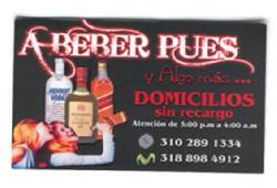 VENTA DE LICORES A DOMICILIO EN LA ZONA NORTE DE BOGOTA BOGOTA, COLOMBIA