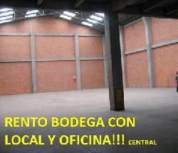 RENTO BODEGA LOCAL CON OFICINA BOGOTA, COLOMBIA