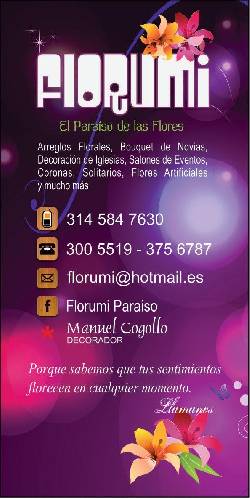 Florumi El Paraiso de las Flores 75, Colombia