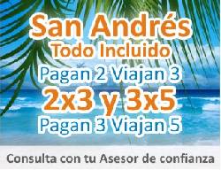 VACACIONES PROGRAMADAS A SAN ANDRES TODO INCLUDO CALI, COLOMBIA