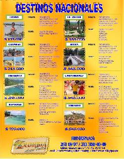 TODOS LOS DESTINOS  CON LAS MEJORES TARIFAS  Medelln , Colombia 