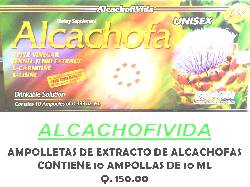 Ampolletas de Alcachofas Guatemala, Guatemala