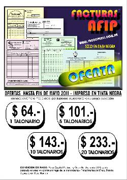Oferta de Talonarios Burzaco, Argentina