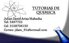 Clases de Qumica Bogota, Colombia
