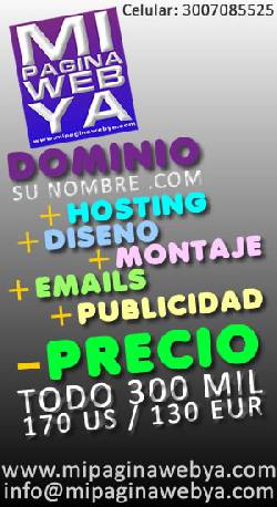MI PAGINA WEB YA... LA MS ECONMICA TODO INCLUIDO Barranquilla, Colobmia