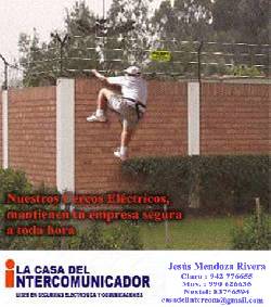 CERCOS ELECTRICOS, ALARMAS LIMA, PERU