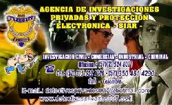 DETECTIVES PRIVADOS (Cali-Colombia) CALI, COLOMBIA