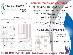 Construccion de casas viviendas de dos pisos VILLAVICENCIO, COLOMBIA