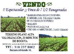 VENDO FINCA GACHANCIPA CERCA ZONA INDUSTRIAL ZOFRANDINA Gachancip, Colombia