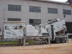  Tipo de neumticos platas mviles de trituracin  ZhengZhou, China