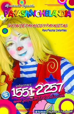 Payasos para Fiestas Infantiles en Coyoacan distrito federal, mexico