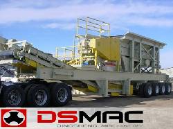 DSMAC DMP serie planta mvil trituradora de mandbula Zhengzhou, China