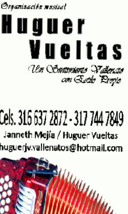 parranda vallenata  con Huguer Vueltas 7, 50