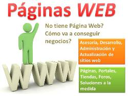 No tiene PGINA WEB? Cmo va a conseguir negocios? Bogot, Colombia