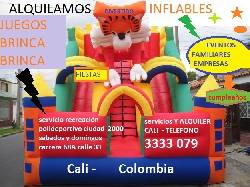 CALI ALQUILAMOS JUEGOS INFLABLES BRINCA-BRINCA  Cali, Colombia