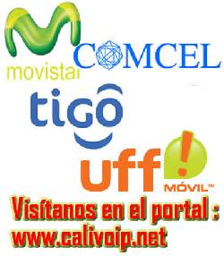 MINUTOS  VOIP COMCEL A $70  EN COLOMBIA cali, Colombia