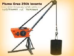 PLUMA GRUA CON CAPACIDAD DE LEVANTE 250K bogota, colombia