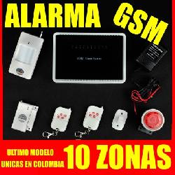 Alarma Inalambrica - Gsm (cuatribanda) Alta Gama - 10 Z Bogota, Colombia 