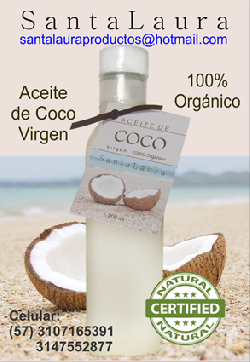 VENTA DE ACEITE DE COCO VIRGEN ORGANICO Cali, Colombia