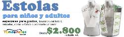 Estolas Para Sublimaci�n Ni�os y Adultos  Bogot�, Colombia