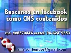 CMS CONTENIDOS lima, per