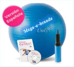 Kit Pilates Baln 65cms+inflador+gua Ilustrada A Color Bogot, Colombia