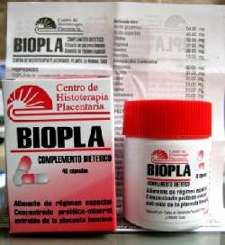 Lleg de Cuba BIOPLA (Bioestimulador Placentario Cali, Colombia