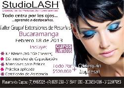 TALLER GRUPAL EXTENSIONES DE PESTAAS  bucaramanga, colombia