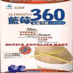 BAJE PESO SLIMMING 360 L CARNITINE 3134110667 BOGOTA, COLOMBIA