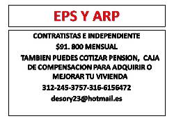 AFILIATE A SALUD Y RIESGOS LABORALES cali, colombia