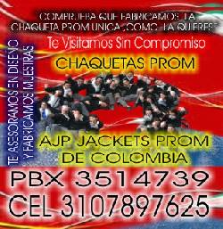 Chaquetas prom  jackets prom  Bogota Colombia pbx bogota, colombia