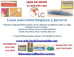 Artculos de limpieza y jarcera Lnea econmica Mexico, Distrito Federal