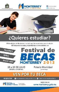 FESTIVAL DE BECAS Nuevo Leon, Mexico