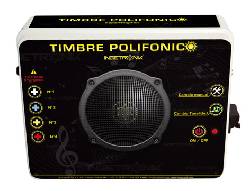 Timbre polifonico con alarma de emergencia para colegio Cartago, Colombia