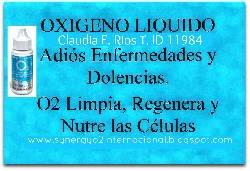 Oxigeno Liquido  Saludable, energico y nutritivo  Medellin, Colombia