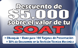 SOAT Cali, Colombia
