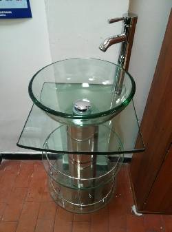 Muebles en vidrio completos con espejo bogota, colombia